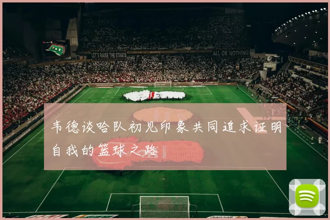 韦德谈哈队初见印象共同追求证明自我的篮球之路